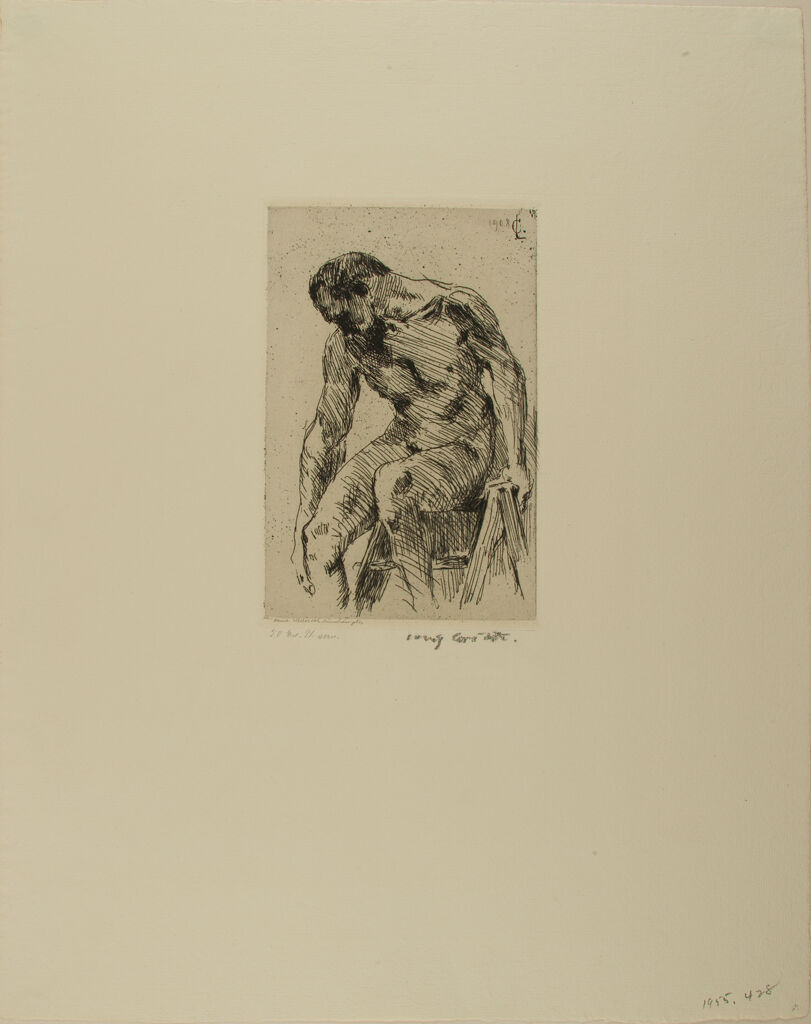 Male Nude, From The Portfolio 