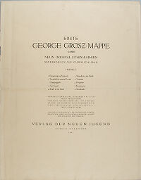 The First George Grosz Portfolio