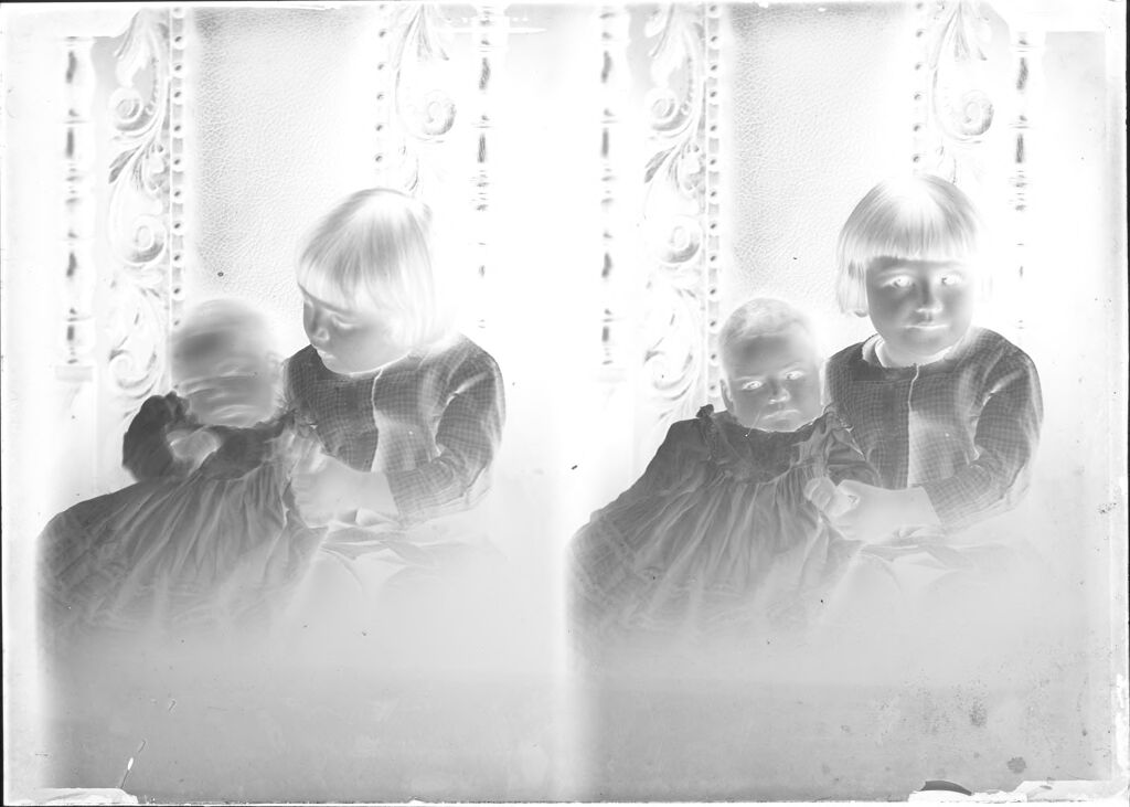 Untitled (Two Portraits Of Two Children)