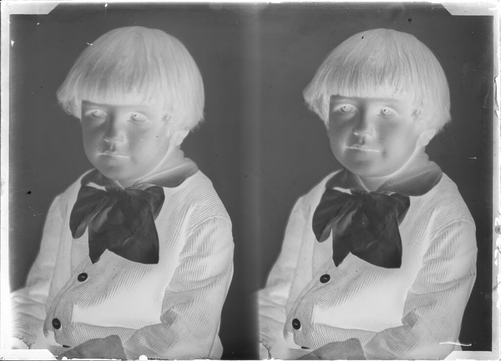 Untitled (Two Portraits Of A Child)