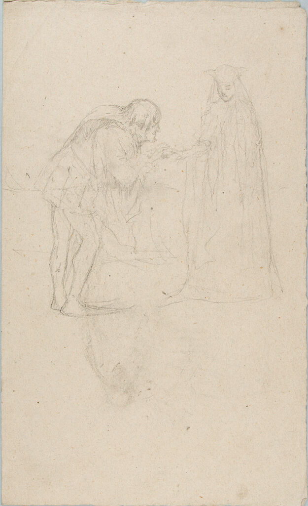 Sketch Of A Man And A Woman