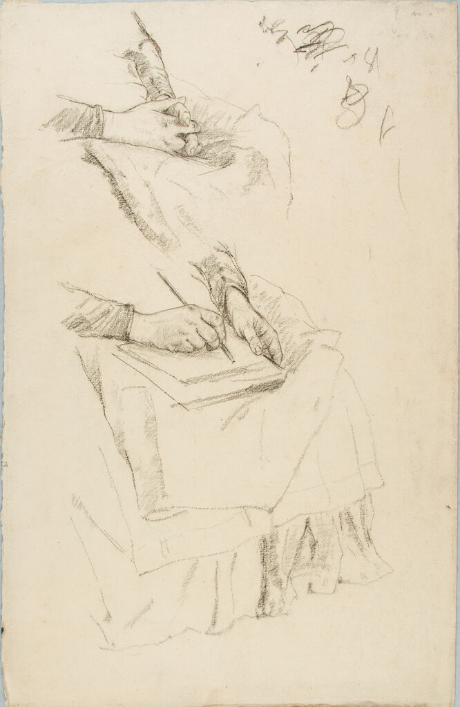 Sketches Of A Woman's Hands