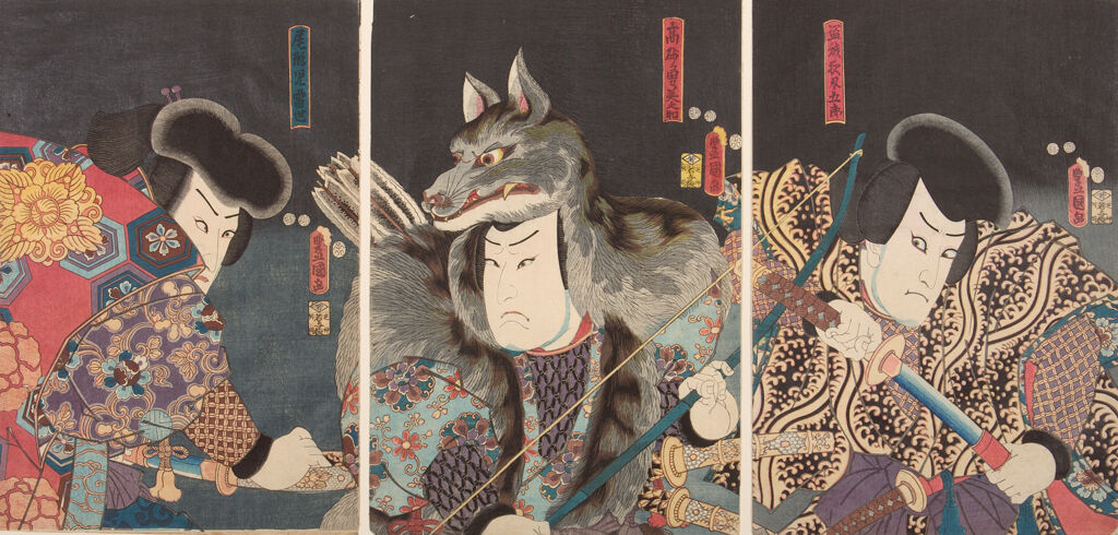 Triptych: Three Kabuki Actors