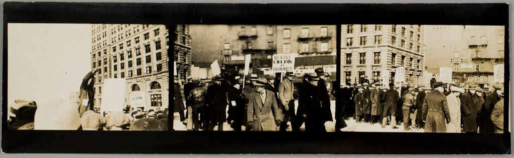 Untitled (Civil Works Administration Demonstration, New York City)