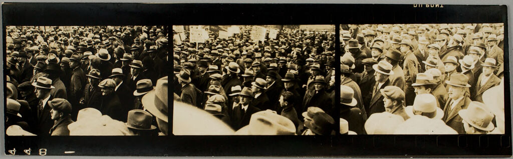 Untitled (Civil Works Administration Demonstration, United States Customs' House, New York City)