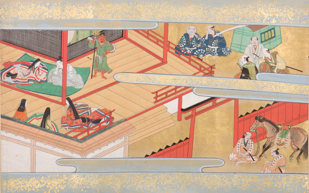 Illustrated Scroll Of Bunshō, The Honest Man (Bunshō Emaki)
