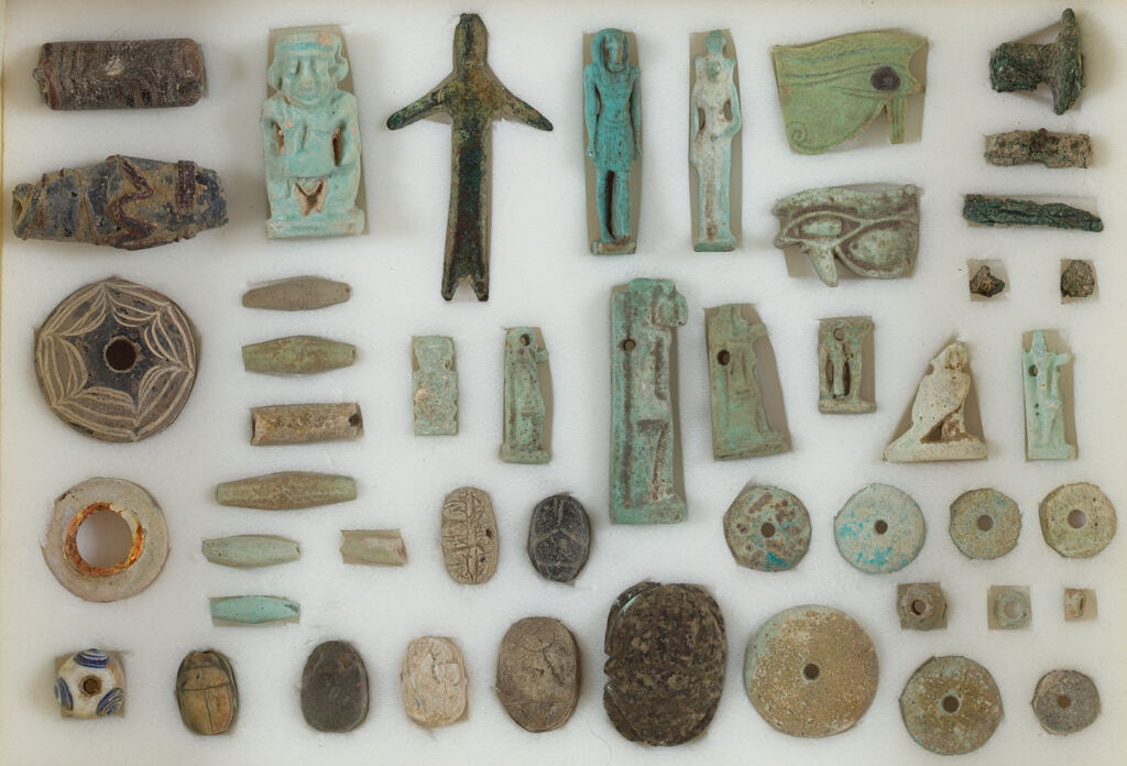 Collection Of Beads And Amulets