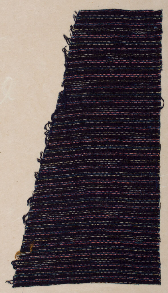 Page From Book Of Okinawan Textiles: Yontanza, Okinawa Main I., Cotton, Used As Lining Cloth For Long Overdress
