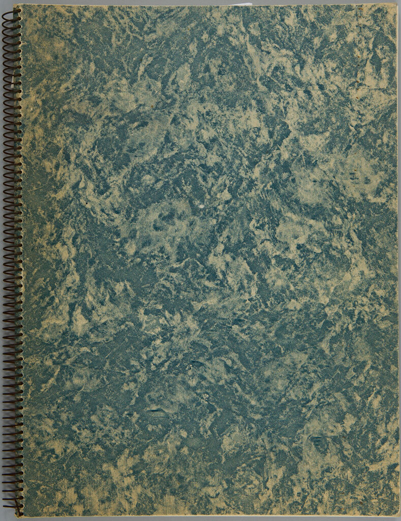 Sketchbook, (W346.1-16)