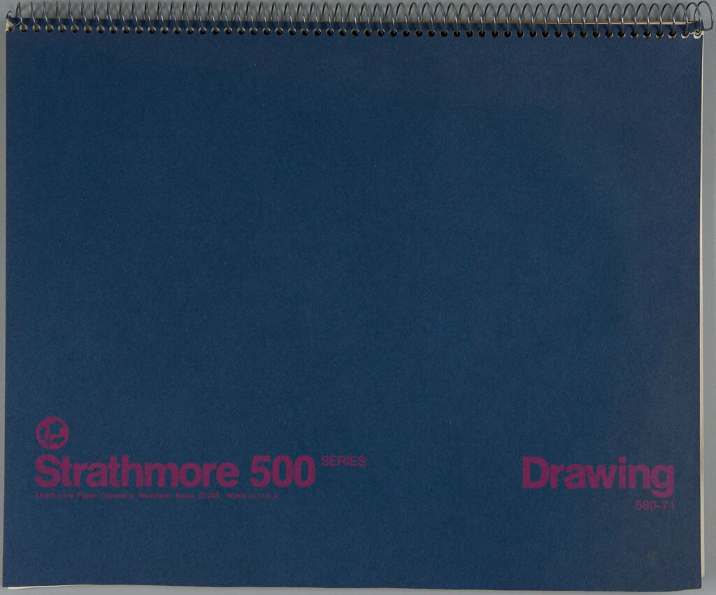 Sketchbook For Merchant Marines Memorial Project (W359.1-6)