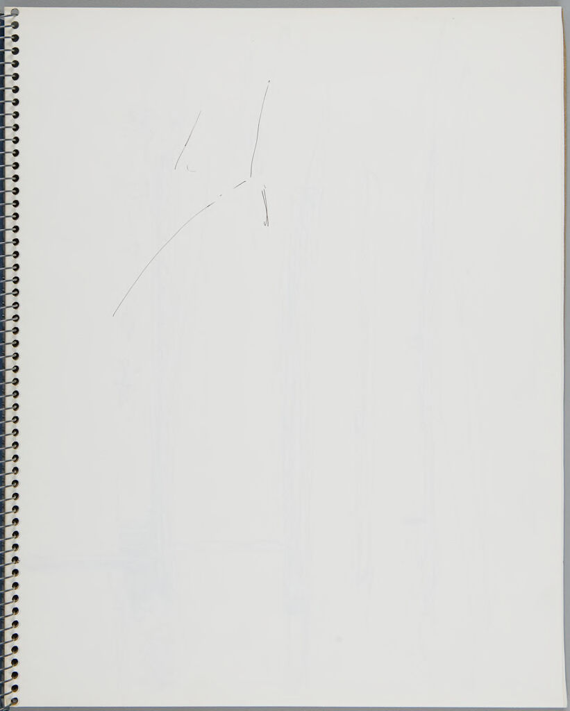 Sketch; Verso: Blank
