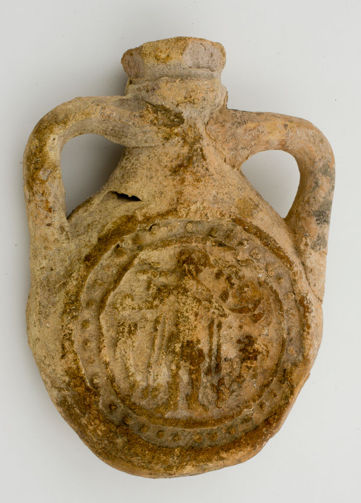 Pilgrim Flask With Scenes Of St. Menas
