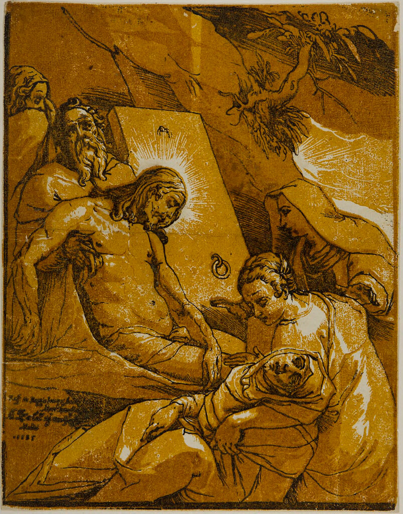 Christ Placed In The Tomb