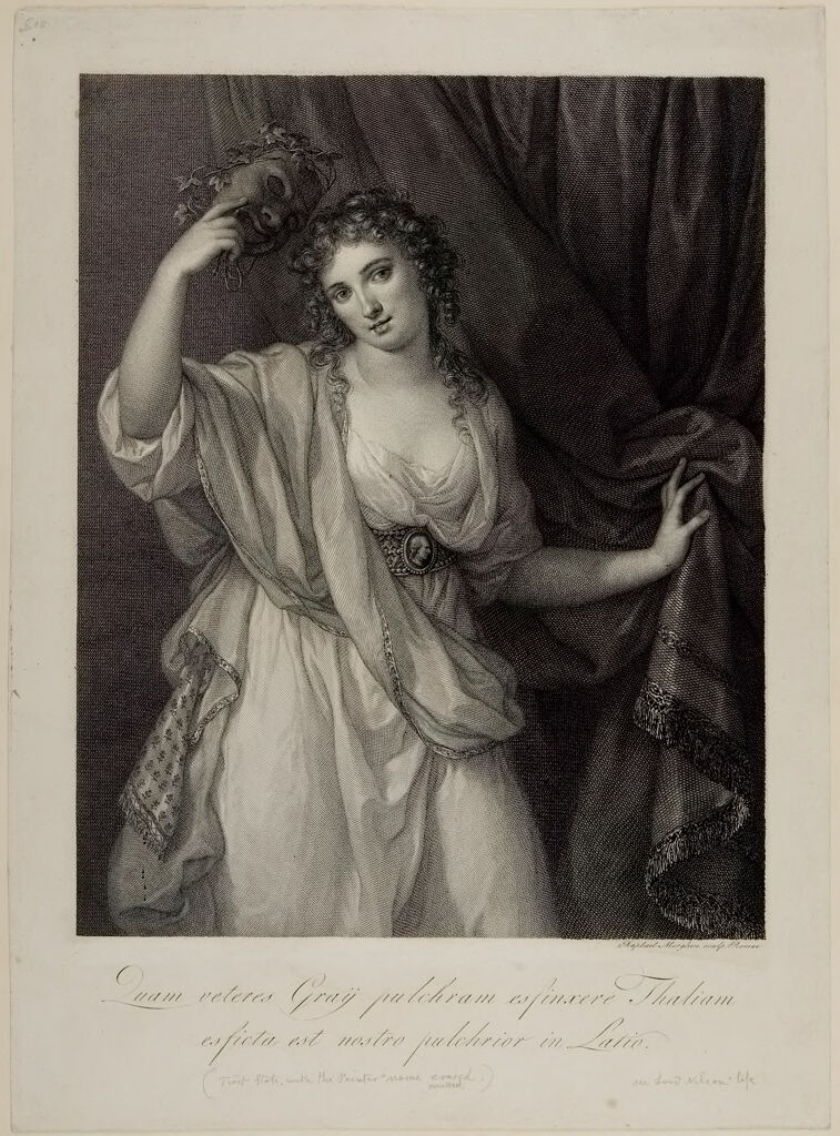 Lady Hamilton As The Comic Muse