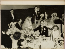 Untitled (Guests Seated For Dinner At Wedding Reception)