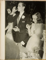 Untitled (Wedding Guests With Champagne)