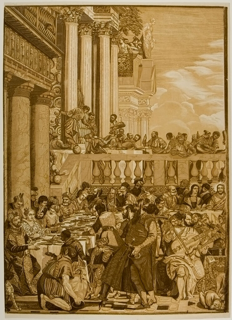 Marriage At Cana (Two Plates)