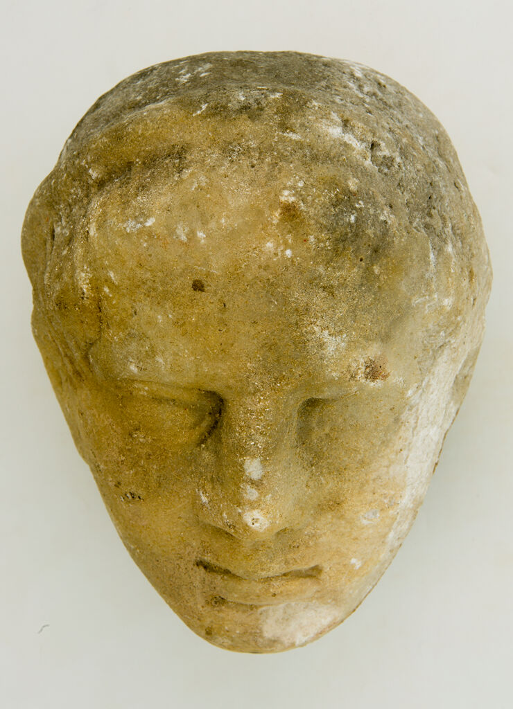 Head From Lid Of A Late Etruscan Urn