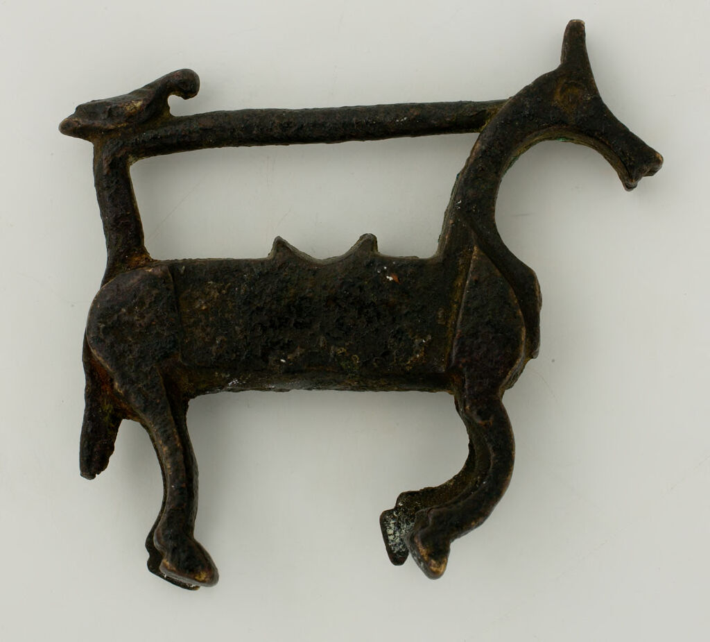 Lock In The Form Of A Horse With Saddle