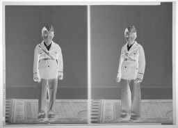 Untitled (Two Portraits Of Boy In Uniform)