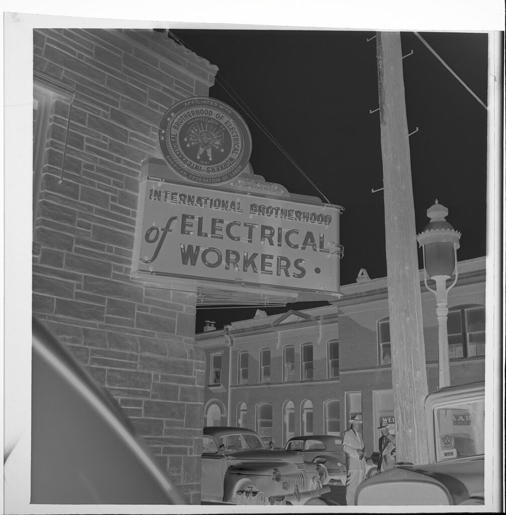 Untitled (Neon Sign For Electrical Workers)