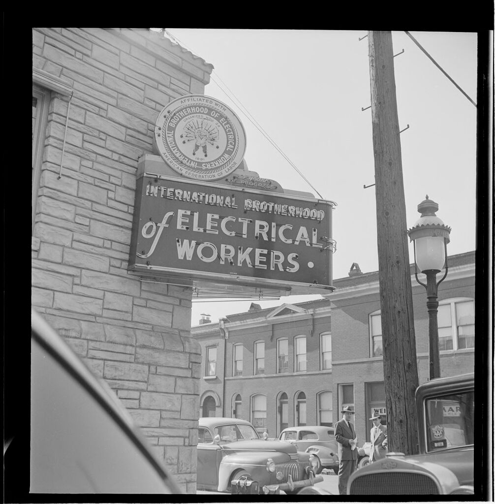 Untitled (Neon Sign For Electrical Workers)