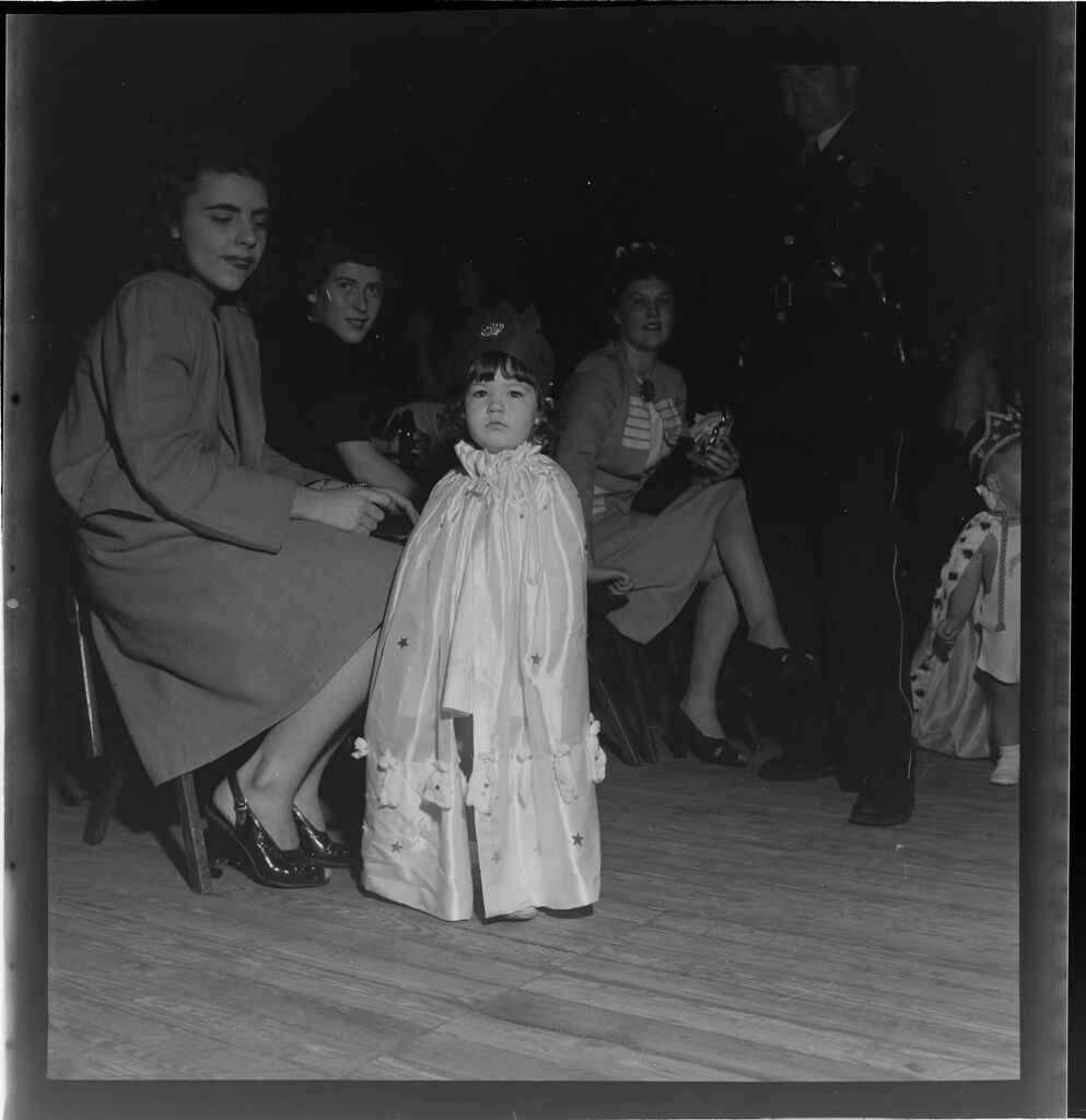 Untitled (Children Dressed Up As King And Queen)