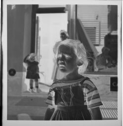 Untitled (Children Playing With Ribbons (Little Girl), New York City)