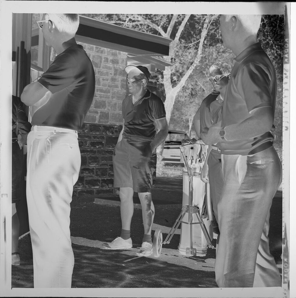 Untitled (Golfers Waiting To Play)