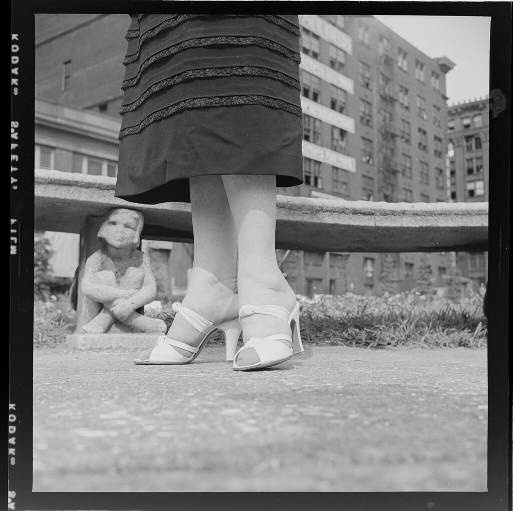 Untitled (Woman's Lower Legs And Feet)
