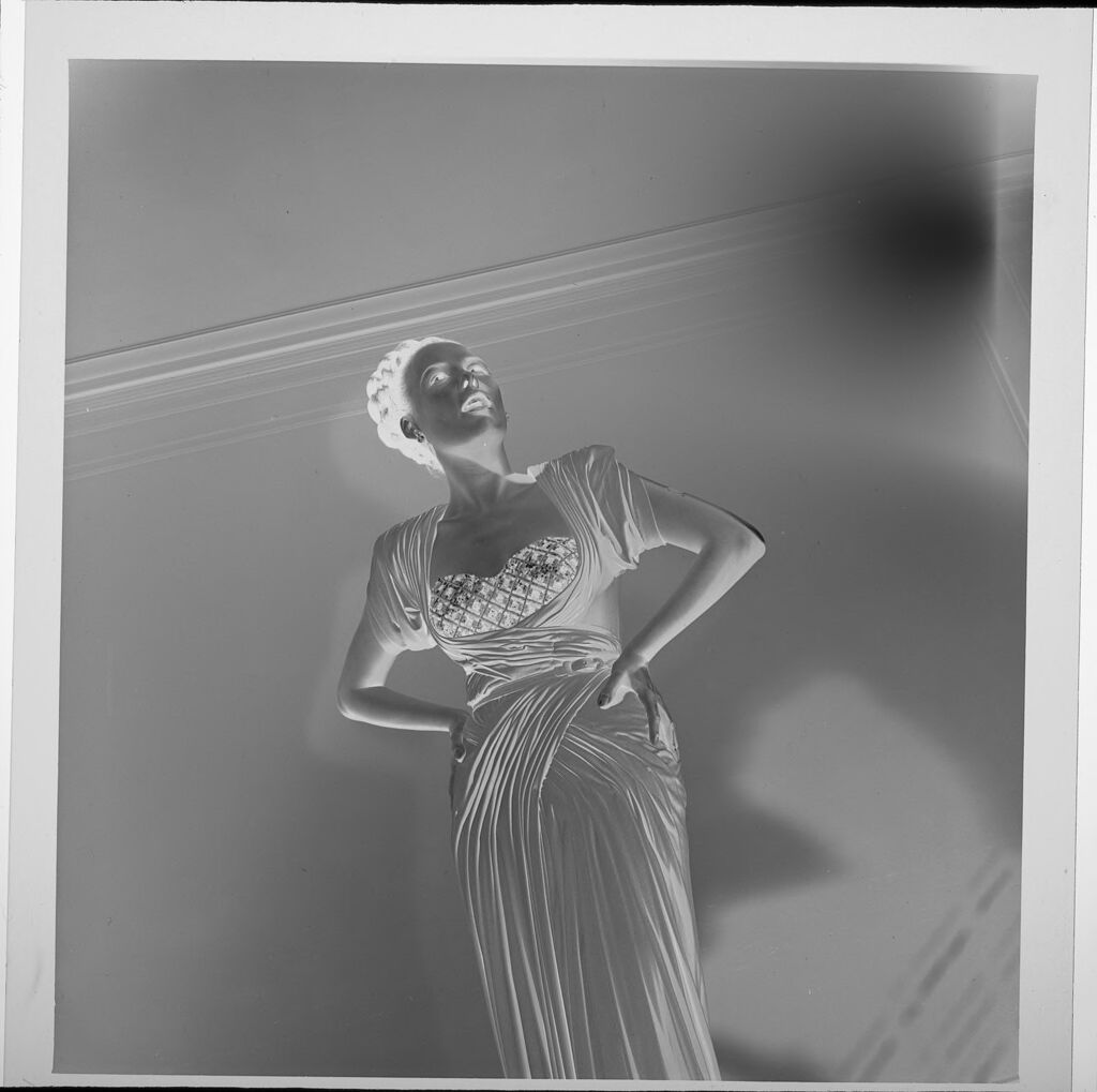 Untitled (Lena Horne Singing, Wearing Evening Gown)