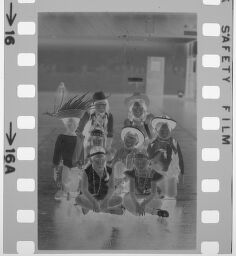 Untitled (Children In Cowboy And Indian Costumes)