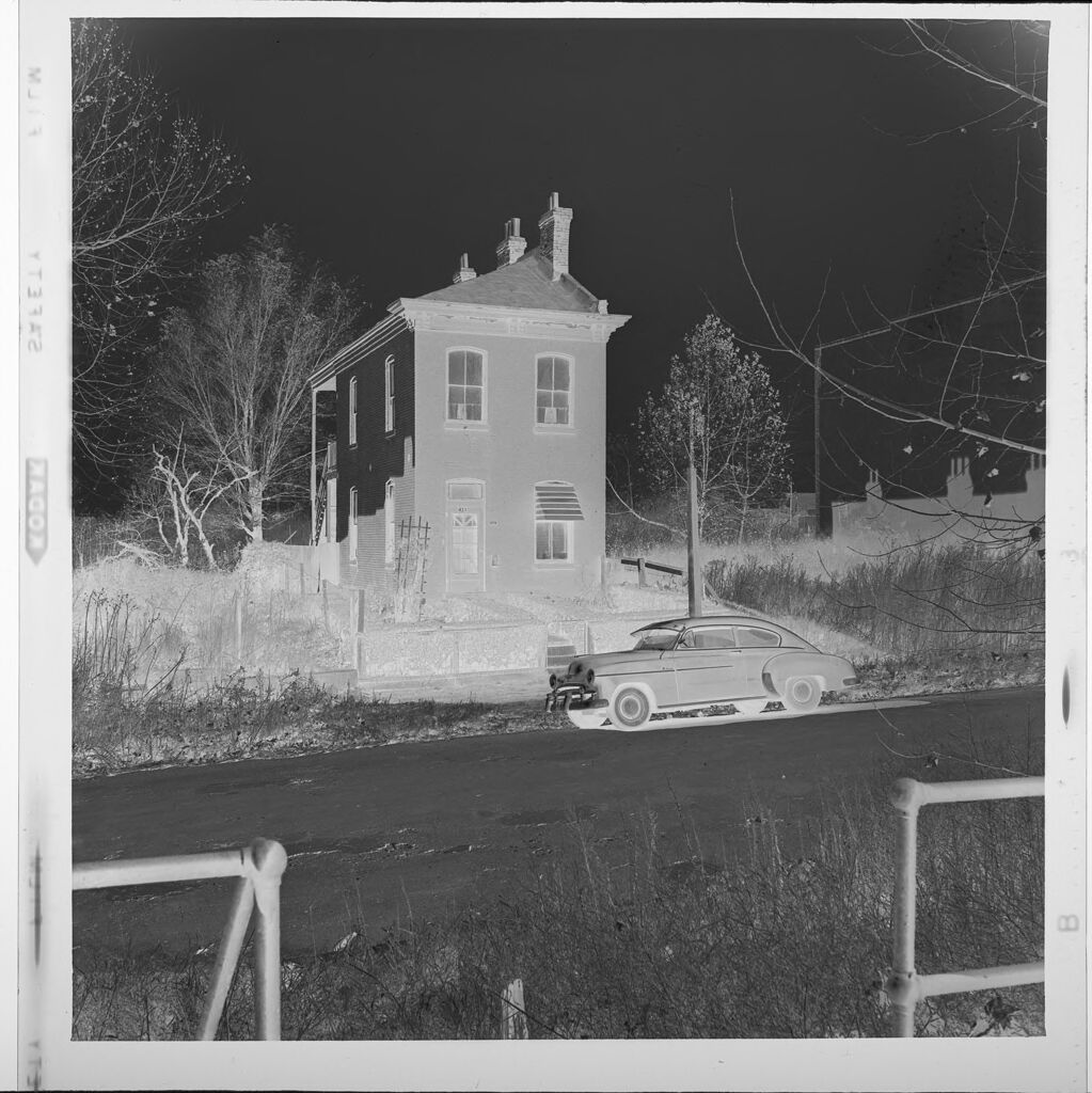 Untitled (Exterior View Of Small House)