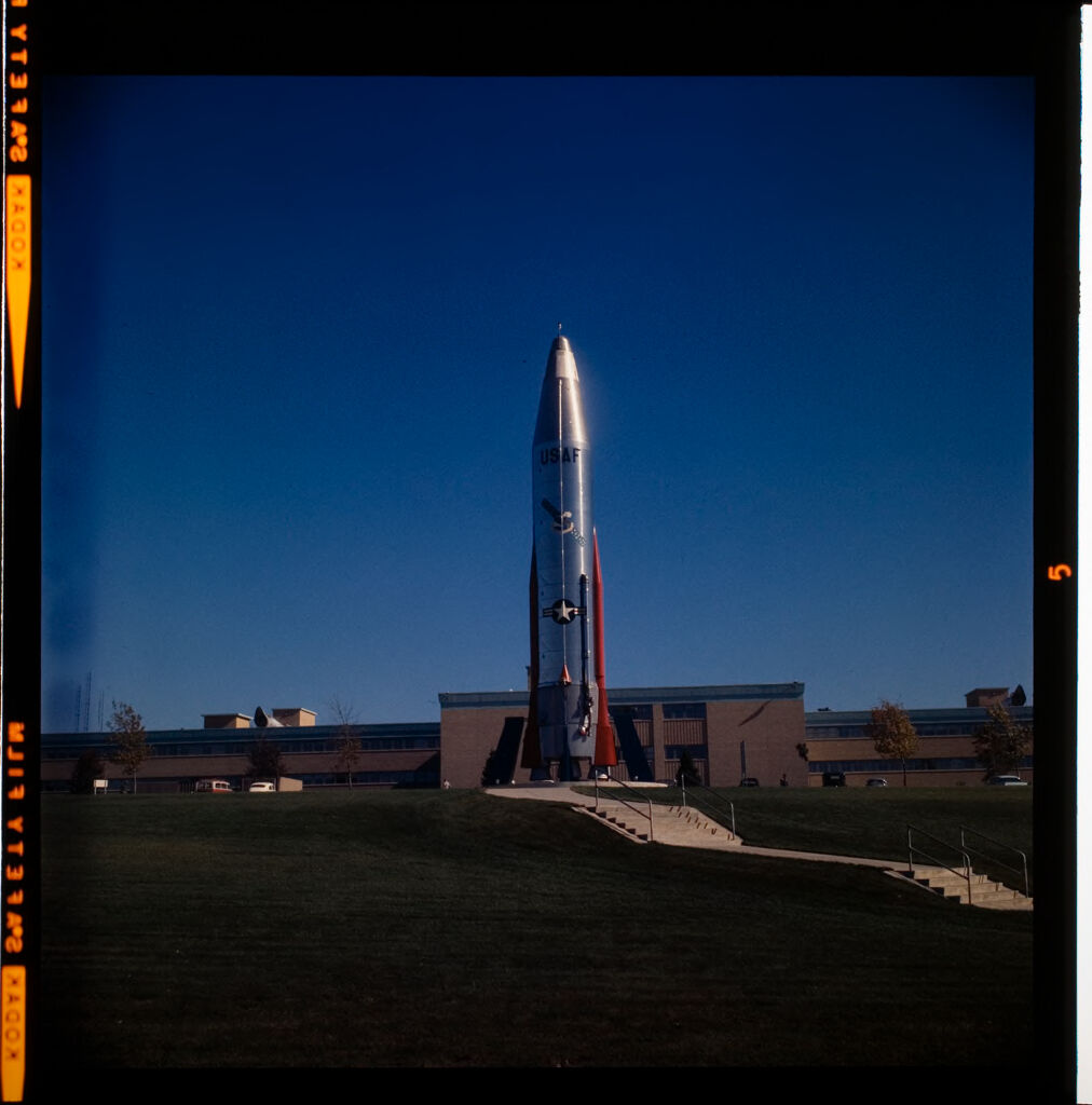 Untitled (Large Us Air Force Rocket)