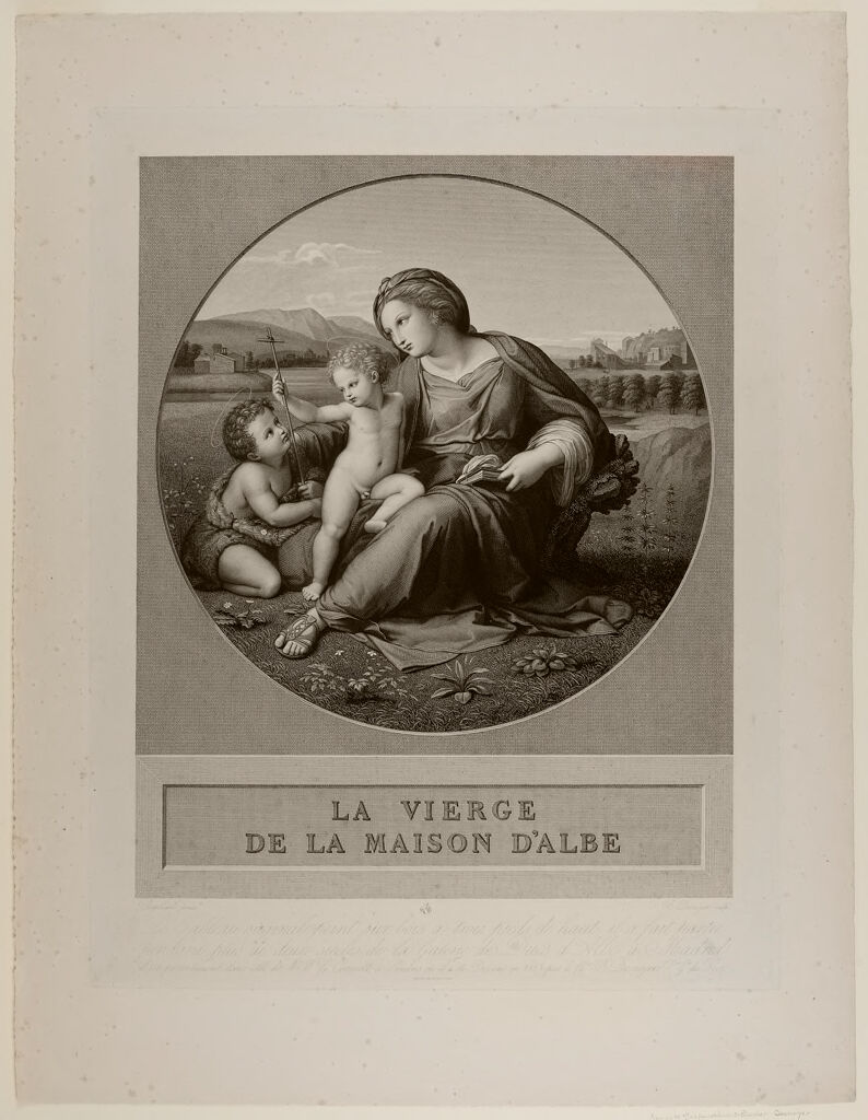 The Alba Madonna (The Virgin Of The House Of Alba)