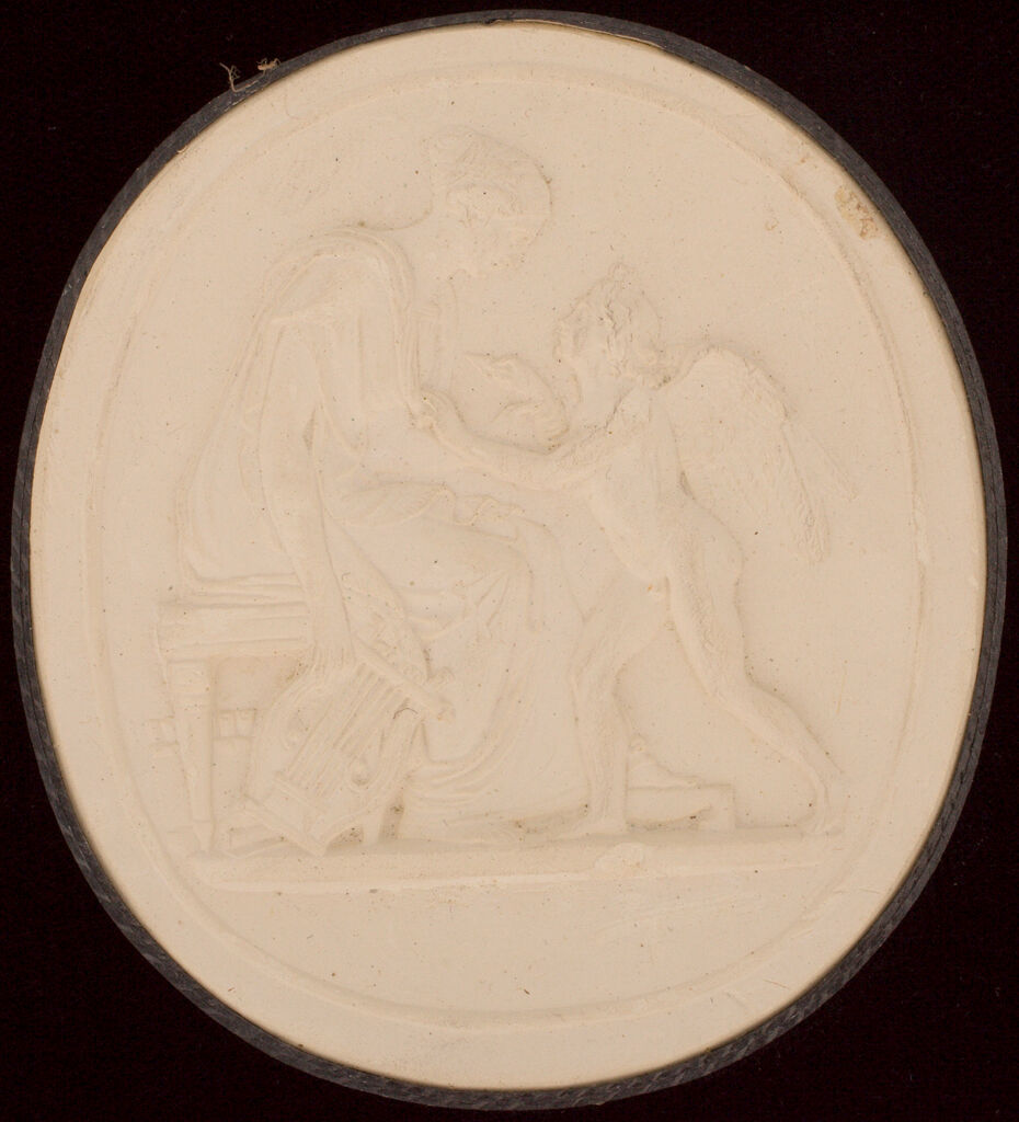 Sappho Pierced By Cupid With Love For Phaon, After Gibson