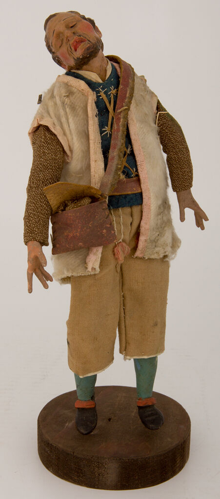Peasant Man With Head Back