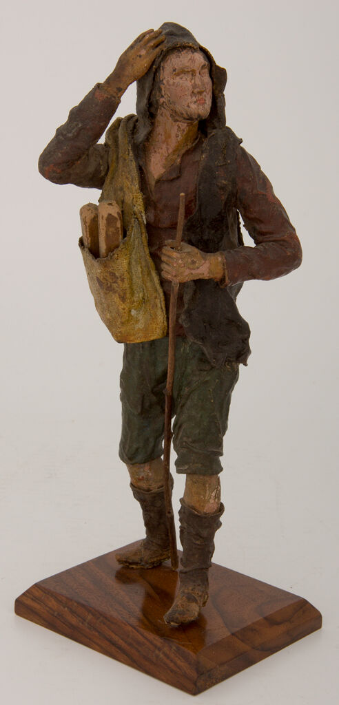 Peasant Man With [Papier-Mache?] Clothing