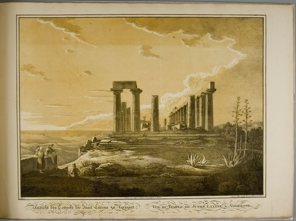 View Of The Temple Of Juno At Agrigento