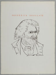 Frederick Douglass (Nine Drawings Portfolio)