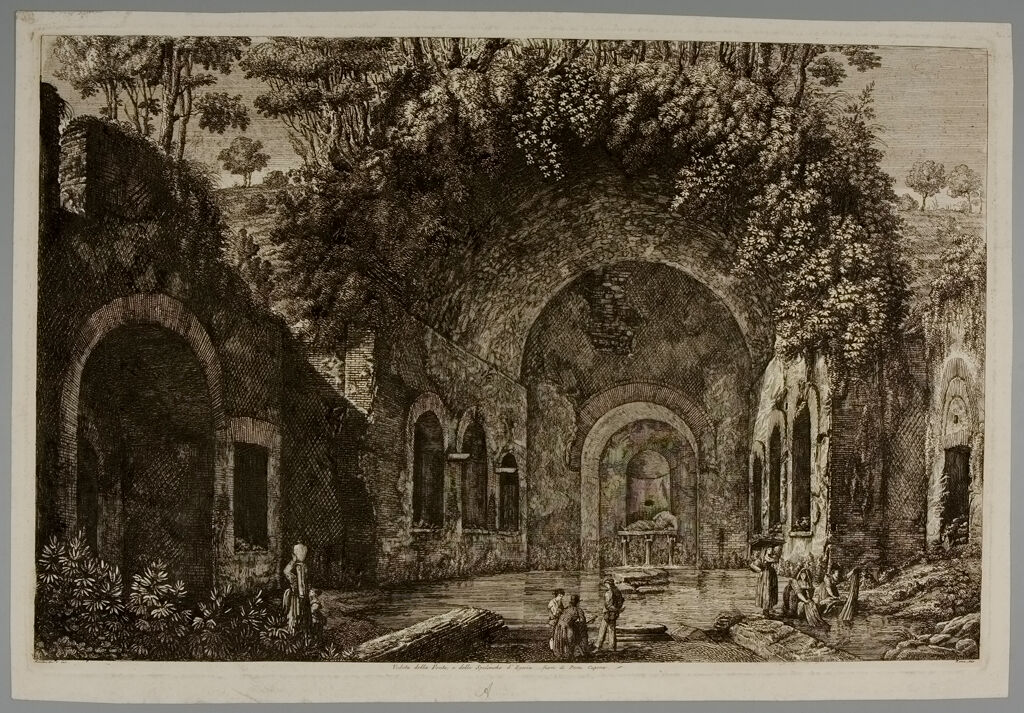 Fountain And Cave Of Egeria