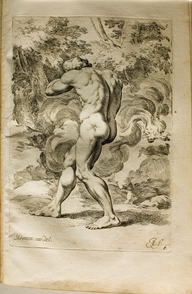 Plate 5: Cain Fleeing From The Wrath Of God Or The Offering Of Cain