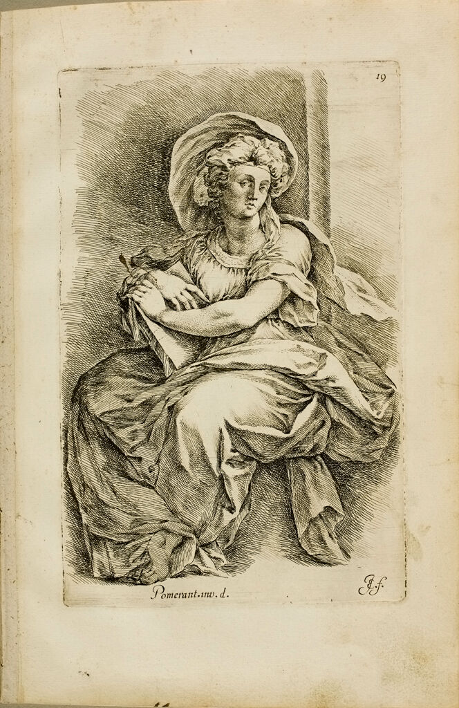 Plate 19: Sibyl (?) Or Miriam, The Sister Of Moses (?)