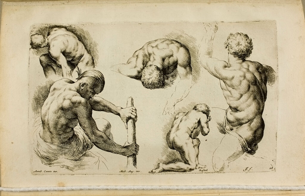 Plate 28: Five Male Figures