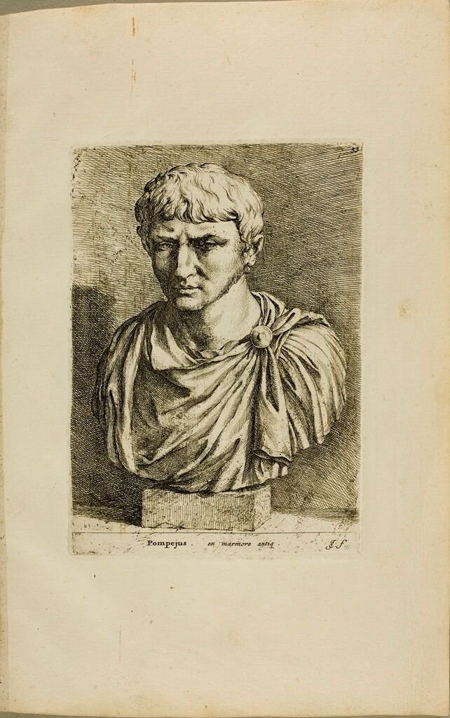 Plate 53: Head Said To Represent Pompey (But More Probably Of Augustus)