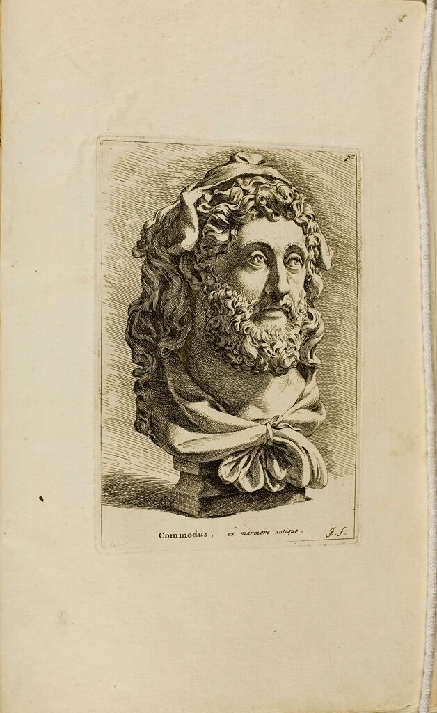 Plate 57: Head Of Commodus As Hercules