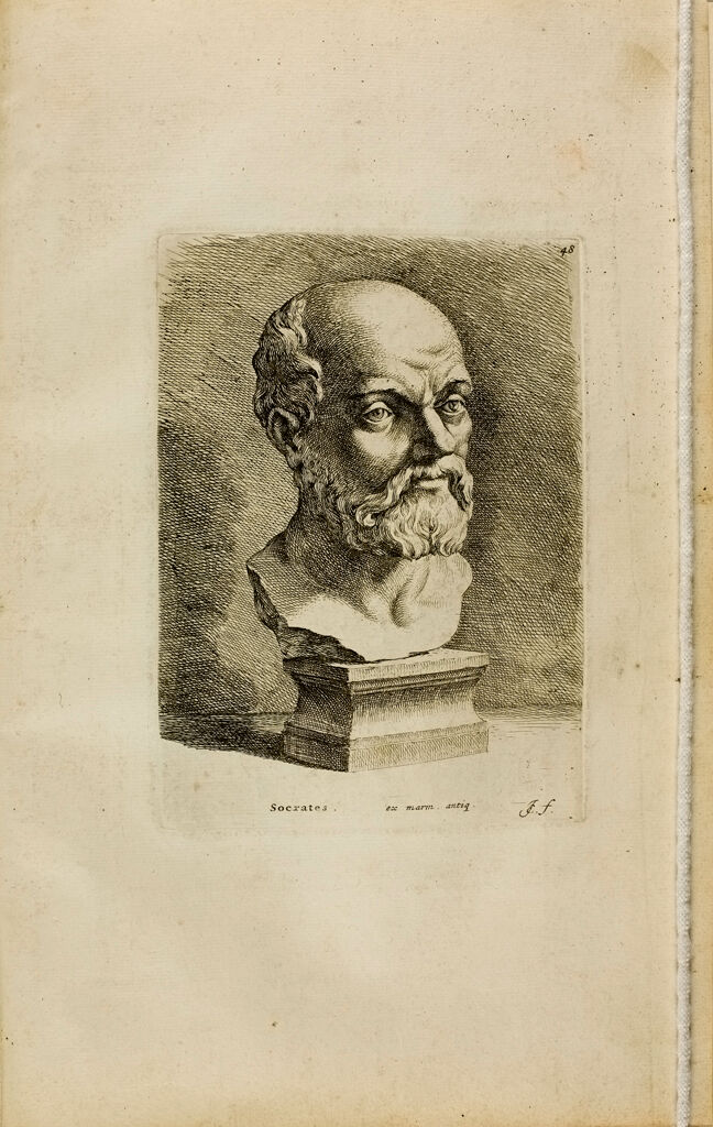 Plate 48: Head Of Socrates