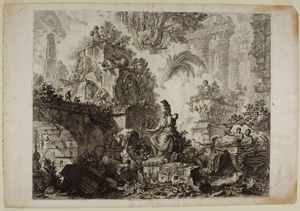 Frontispiece, With Statue Of Minerva