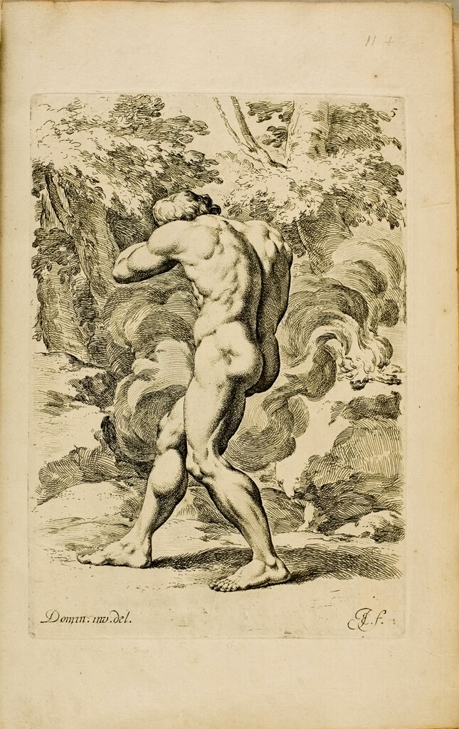 Plate 5: Cain Fleeing From The Wrath Of God, Or The Offering Of Cain