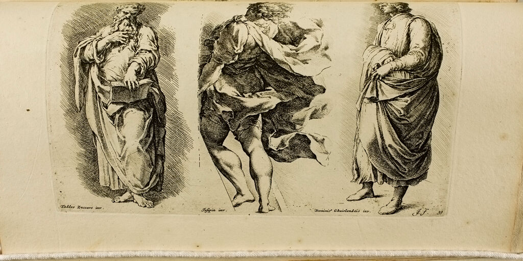 Plate 39: Three Standing Male Figures